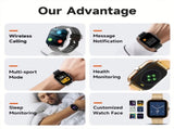 Smart Watch for Android iPhone,Full Touch Screen with Call Function, Fitness Tracker for Music V1189-LWWAL-20260401-05810