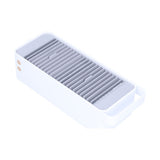 Double Fan Blade Rotating Fan USB Charging Desktop Electric Fan for Office Home DormitoryWhite V1294-YM0721-3113210053112