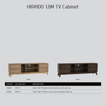 Hirado Entertainment TV Unit - Cocoa V656-336066