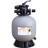 Sand Filter, 19-inch, 482.6mm, Up to 45 GPM Flow Rate, Above Inground Swimming Pool Sand Filter V952-SLQYC1945GPM76BDMV0