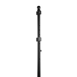 Portable Post, 5 ft Cast Iron Post Holder with Hard Plastic Base & Wheels, Movable Parking V952-LBGBXSBZGZTYS7TE8V0