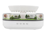 250ml Microlandscape Raindrop Essential Oil Aromatherapy Diffuser with 7 Colors LED Lights Mist V1294-YM0901-3113240330811