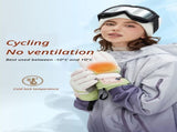 Windproof Water-Repellent Fleece-Lined Self-Heating Gloves Pink V1221-WINDPROOF-WATER-REPELLENT-FLEECE-LINED-SELF-HEATING-GLOVES-PINK