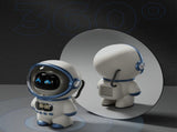 The Astronaut Speaker AI Intelligent Voice Bluetooth Speaker Clock Small Night Light Birthday Gift V1294-YM0703-3119230083011