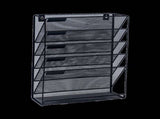 Wall Mount 6 Pocket Hanging File Sorter Organizer Folder Holder Rack Storage V63-822681