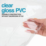 Plastic Chair Covers, Plastic Seat Covers for Dining Chairs, Chair Protector, Vinyl, Waterproof for V1370-AZ4-07656