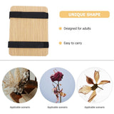 Beige Wooden Flower Press Kit for Home Use - Perfect for Greeting Cards and Scrapbooking V1192-AZ-W-24909