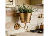 Opal Wall Vessel, Elegant Wall Vessel for Flowers with Hook, Multi Function Hang V1192-AZ-W-18071