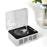 Retro CD Music Player with Bluetooth and FM Radio Multifunctional Home Audio System White V1263-JX-6955-1