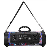 Portable Wireless Speaker - FM Radio, USB/TF Playback, AUX Input, Microphone Support & 2000mAh V888-ELOSUNG35729