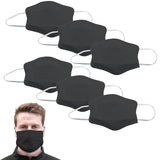 6x Tigerplast Fabric Face Mask Washable Reusable Mask Protect Cover - Black V563-TIGERPLAST_ADULT_BLK-6PCS