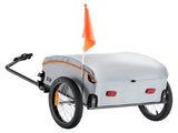 Bike Cargo Trailer, 88/100/160 lbs Load Capacity, Heavy-Duty Bicycle Wagon Cart, Foldable Compact V952-CGKHZHJG100BMFBKOV0