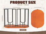 Vintage Coffee Cup Dispenser Efficient & Space-Saving Storage, Sturdy Metal Stand for Cups, V1366-AZ2-W-15150