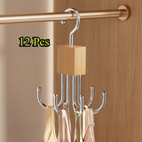 Gold Black rotating multi-hook home organisation, storage solution, high-quality V1347-127-BLA-31381