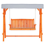 Gardeon Wooden Swing Chair Garden Bench Canopy 3 Seater Outdoor Furniture ODF-GSC-W3S-TK-ABC