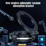 Vacuum Magnetic Suction Cup Phone Car Mount Folding Swivel Stand Rotation Electric Vacuum for V1259-DP01-A-3043