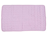 Pet Cooling Mat Breathable Soft Summer Dog Cat Sleeping Pad for Kennel Sofa Bed FloorPink XXL V1294-YM0714-3117210151522