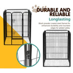 i.Pet 40" 8 Panel Dog Playpen Pet Exercise Cage Enclosure Fence Play Pen PET-DOGPLAYPEN-H100