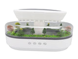 250ml Microlandscape Raindrop Essential Oil Aromatherapy Diffuser with 7 Colors LED Lights Mist V1294-YM0901-3113240330812
