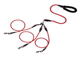 LGCASL 3 Dog Leash No Tangle, Heavy Duty Multiple Dog Lead Shock Absorbing Bungee, Triple Bungee V1189-LWWAL-20260325-02639