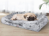 PaWz Pet Bed Orthopedic Sofa Dog Beds S Small PT1048-S-GY_NZ
