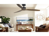 Devanti 52'' Ceiling Fan AC Motor 3 Blades w/Remote - Dark Wood CF-B-52-NL-142-DW