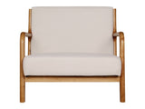 Artiss Armchair Fabric Beige Olive UPHO-C-ARM-5099-BG
