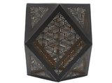 Metal Lampshade E27 E26 Polygonal Modern Hollow Lamp Shade for Table Lamp Pendant Floor Light V1294-YM0901-3119240085811