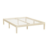 Artiss Bed Frame Queen Size Wooden Base Mattress Platform Timber Pine BRUNO WBED-BRUNO-Q-WD