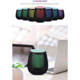 Essential Oil Aroma Diffuser USB - 100ml Black Portable Ultrasonic Car Humidifier V238-SUPDZ-31492811063376