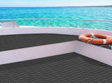Seamanship EVA Foam Boat Flooring Deck Mat 240x90cm 6mm Diamond Dark Grey BF-240X90-DM-DGR