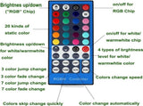 RGBWW RGB Warm White Color Changing Christmas Xmas Under Cabinet LED Kit IR Remote Puck V1171-CC-BDNBIA004-AU