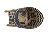 Handwoven Basket Northern Europe Style Bamboo Weaving Plant Basket for Home Decoration V1294-YM0523-3111210387011