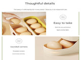 4-Tier Yellow Rolling Egg Storage Box - Grade PP Plastic - Automatic Dispensing, Space Saving Fridge V888-ELOSUNG56134-3