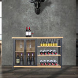 Levede Bar Cabinet Buffet Sideboard CH1077