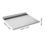 Plated Stainless Steel Kitchen Chopping Board with Space-Saving Design and Multi-Functional Use V1366-AZ2-W-20505