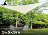 Wallaroo Waterproof 160GSM Outdoor Sun Shade Sail Canopy 5m Triangle WPSS-555