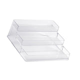 Nail Polish Organizer Rack Shelf 3 Tier Multifunctional Transparent Nail Polish Display Rack V1294-YM0901-3117240232511