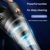 Black Cordless Vacuum Cleaner & Black Electric Spin Scrubber Combo Portable Handheld Wet & Dry V888-ELOSUNG53380