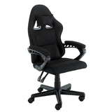Sarantino Antre Kids Study Gaming Chair Black Computer Seat Adjustable Height Ergonomic Back Su CH-MLM-691-BK