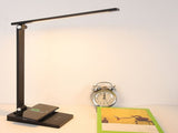 LED Desk Lamp with 3 Levels Brightness Eye Caring Office Reading Lamp Foldable Table Desk Lamp USB V1294-YM0706-3119230118212