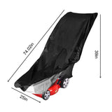 Lawn Mower Cover, Heavy Duty 210D Oxford Cloth Fabric, Universal Fit Push Mower Cover, Protects V1192-AZ-W-21991
