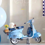 NNEOBA NEW Roman Vespas 125 MOC 10298 Motorcycle City Toys V728-1005006412581598-W
