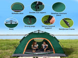 Weisshorn Camping Tent Instant Tent Pop up 2 Person Outdoor Hiking Tents Hiking Green XFEL-TENT-210D-GN