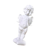 God of Love Statue Angel Ornament White Sandstone Desktop Decoration V1369-AZ3-W-18439