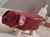 Children Wooden Low Stools Cute Cartoon Children Stool Small Dog Shape Stool for Home Kindergarten V1294-YM0716-3116220007316