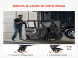 Jeep Storage Cart, 4s Moveable Storage Cart Rack with Thickened Rubber Cushion, Sturdy Car V952-CMTCFXCZ4PCS2X886V0