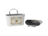 Set 2 Oval Planter Storage Bucket 28cm V637-11031PLN
