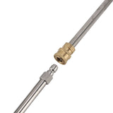 13 Inch Pressure Washer Surface Cleaner 2500PSI Working Pressure 1/4 Inch Quick Plug with 2 V1294-YM0901-3111240003911