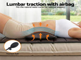 Livemor Massage Mat Kneading Neck Foot Massager Heated Vibration Airbag Mattress MASSAGE-MAT-02-PU-BR